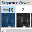 sim[x] Indicates the Image that Is Simulated in a Sequence